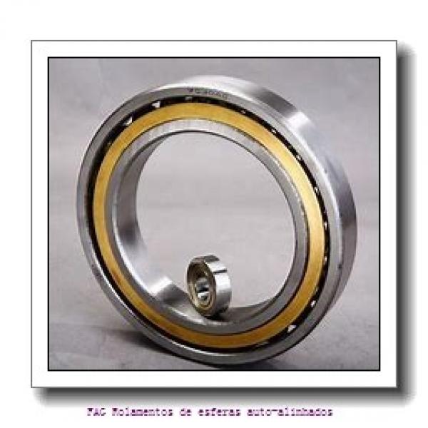 120 mm x 215 mm x 40 mm  NKE QJ224-N2-MPA Rolamentos de esferas de contacto angular #1 image